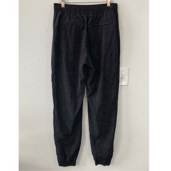 Athleta Brooklyn Camo Lined Jogger Black Textured 4 - Picture 8 of 9